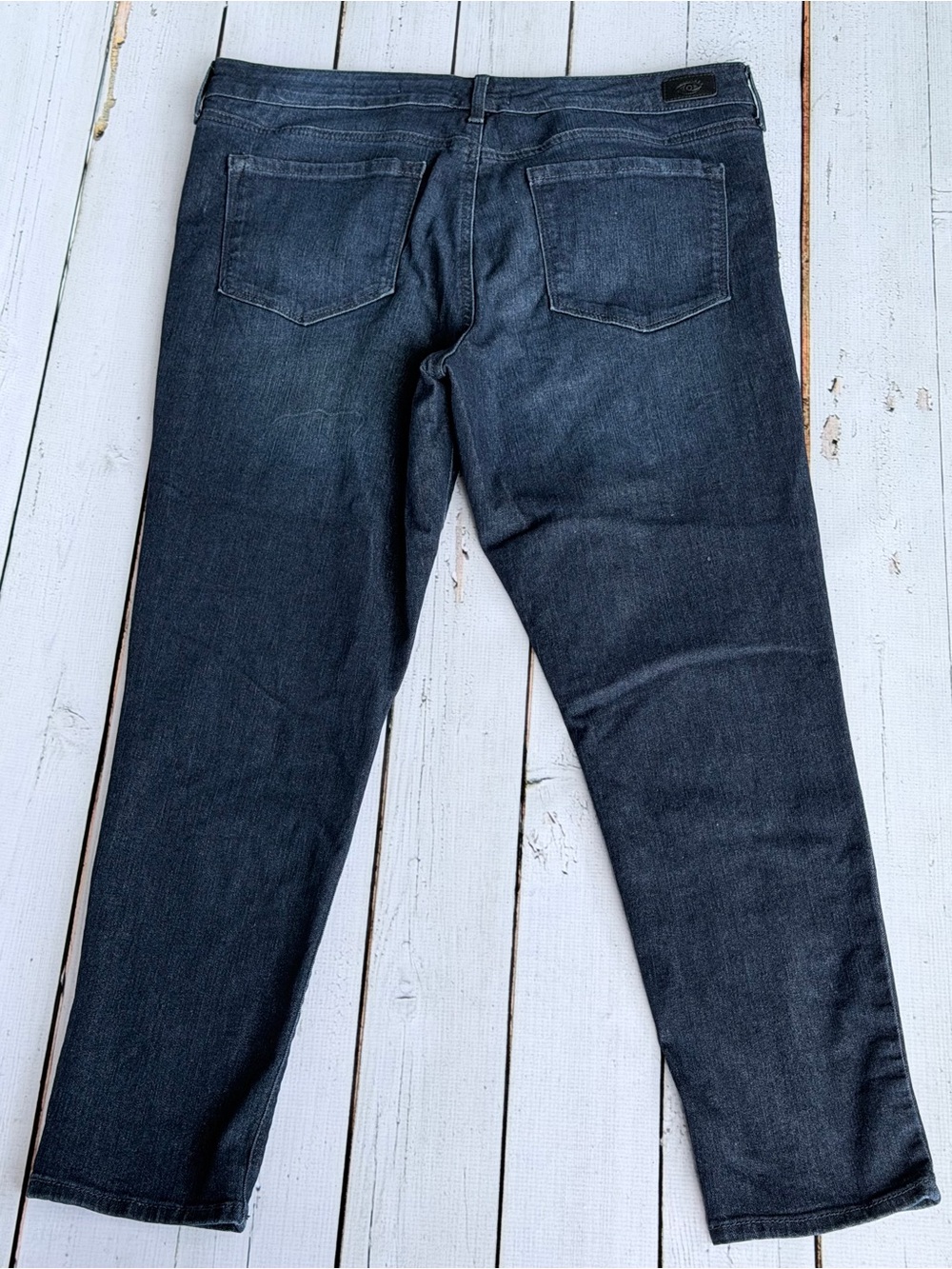 Sofia Jeans by Sofia Vergara Mid-Rise Skinny Ankle Jeans – Dark Wash - Picture 5 of 6